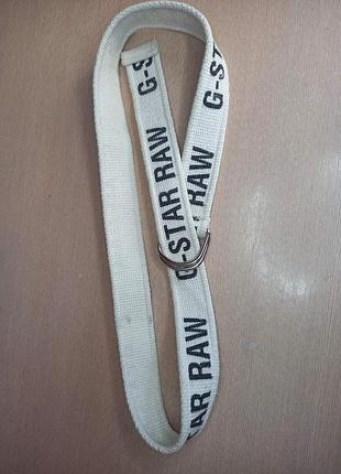 Текстильний (бавовняний) ремінь g-star raw у стилі y2k / military