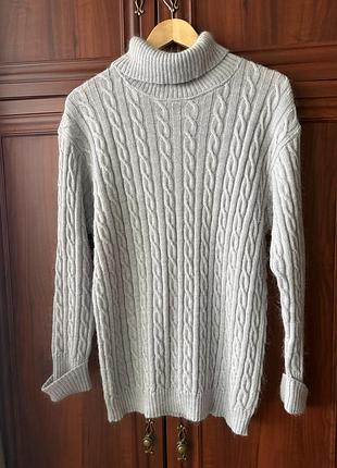 Брендовый шерстяной свитер devernois paris р. l-xl