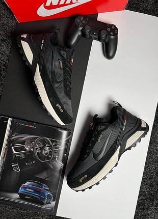 ❄️чоловічі кросівки nike rivah fur grey black