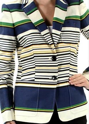Стильный яркий блейзер tommy hilfiger в полоску оригинал.