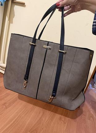Сумка river island велика шопер зручна
