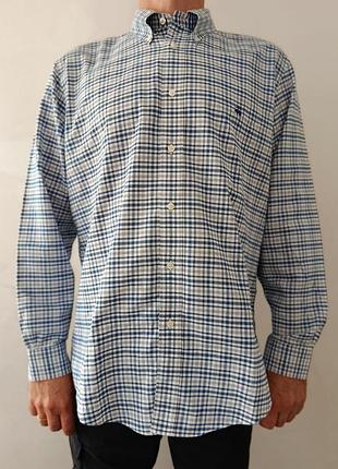 Сорочка чоловіча brooks brothers 100% бавовна розмір xl