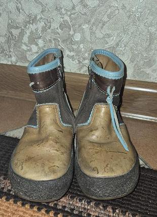 Дитячі шкіряні черевики без хутра 2
