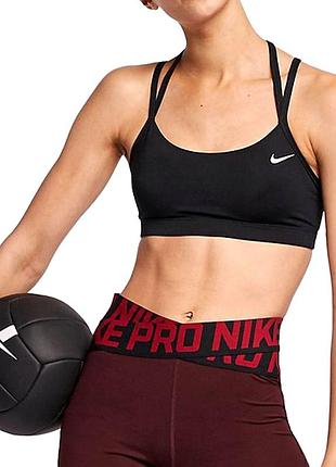 Nike спортивный топ бра для тренировок