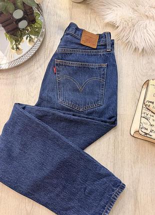 Джинси жіночі levi’s 501 сині розмір 25