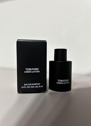 Мініатюра парфумів tom ford ombré leather 2018, унісекс, 4 мл