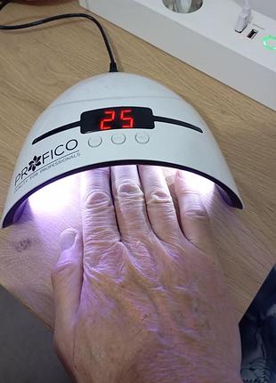 Професійна uv/led лампа для манікюру profico sun 5, 48w