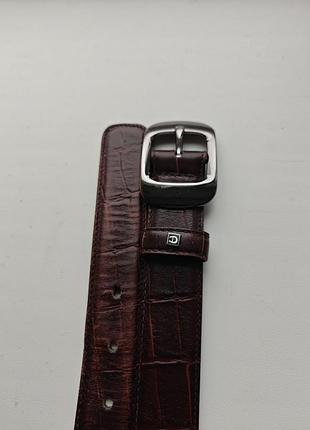 Aigner ремень кожаный женский мужской пасок