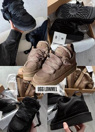 Ugg lowmel чорні , шоколадні 38,39,40