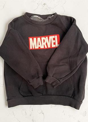 Світшот для хлопчика marvel чорний 98-104 розмір