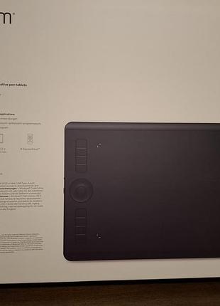 Графічний планшет wacom intuos pro без екрана чорний