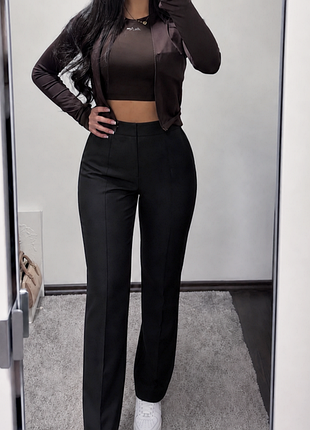 Брюки женские черные 🖤 классические брюки sinsay xs s новые с биркой 🆕 стильные офисные брюки 🖤женские брюки🖤женские черные штаны