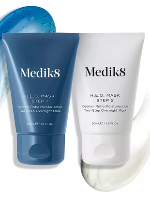 Medik8 h.e.o. mask 2-х этапная ночная маска для оптимального увлажнения, 2x50 мл