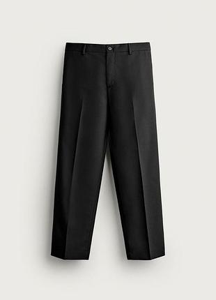 Брюки чоловічі zara вовняні чорні