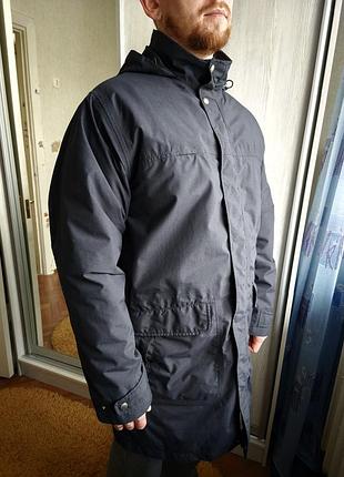 Куртка-парка aigle gore-tex— технологічна, водонепроникна
