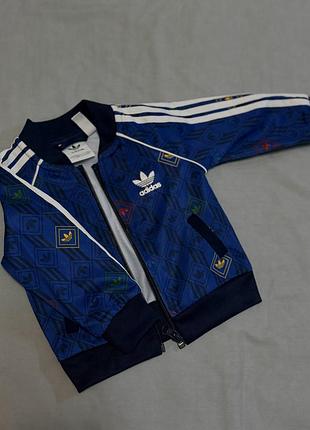 Кофта для хлопчика adidas синя 3-6 місяців