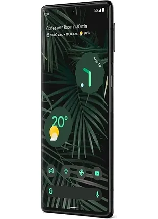 Смартфон google pixel 6 pro 12/256gb-12/512gb stormy black refurbished, экран 6.7" amoled, 50+48+12/11мп, 1sim 4