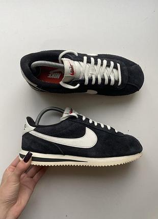 Кросівки nike cortez vintage suede black