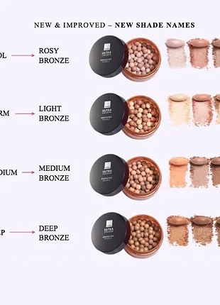 Бронзер у кульках deep bronze / насичений від avon (28 г) 2
