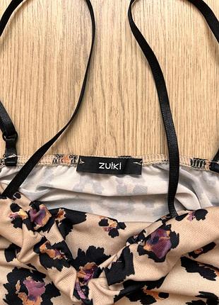 Леопардова сукня на бретелях zuiki 🛍️1+1=3🛍️ 2