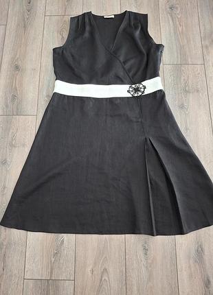 Котоново-льоняне плаття 👗 3