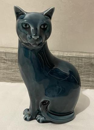 Вінтажна керамічна сіамська кішка від poole pottery