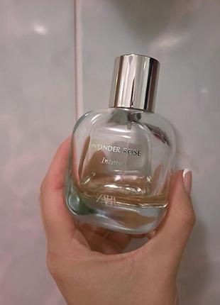 Парфюм zara wonder rose intense остаток 20-25 мл