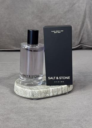 Парфумований міст salt & stone black rose & oud body and hair fragrance mist 100 мл