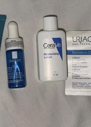 La roche-posay, cerave, uriage