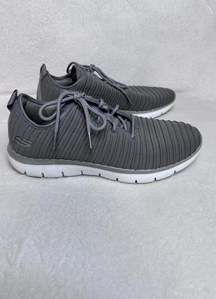 Кросівки жіночі skechers air-cooled сірі 39,5 розмір