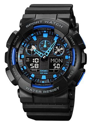 Мужские часы skmei 1832 black-blue