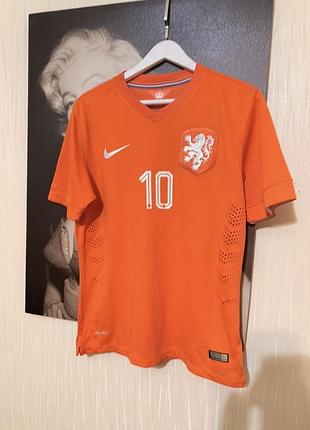 Спортивна футболка футбольна форма збірної нідерландів (nike dri-fit) сезону 2014–2015