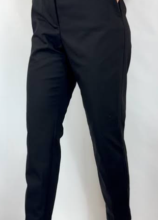 Новые черные брюки женские principles l xl укороченные зауженные брюки с вискозой классические