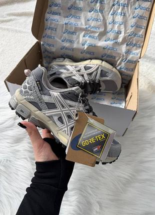 Кросівки asics gel kahana 8 grey gore-tex termo