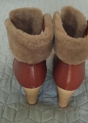 Женские зимние ботильоны vera blum, made in italy 6