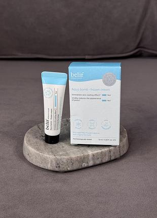 Охолоджувальний гель-крем belif aqua bomb frozen cream 10 мл