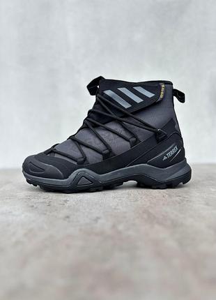 Adidas terrex black gray  wntr fur 4