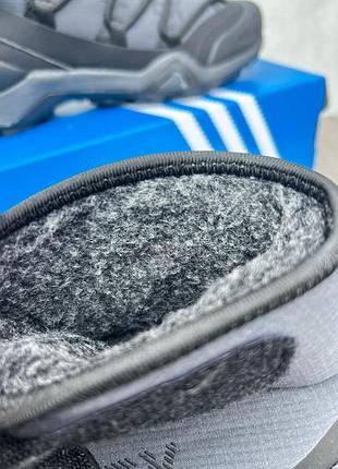 Adidas terrex black gray  wntr fur 8