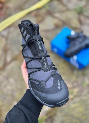 Adidas terrex black gray  wntr fur 3