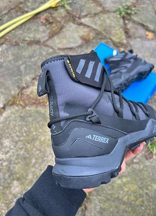 Adidas terrex black gray  wntr fur 10