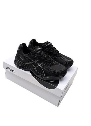Кросівки термо asics gel-nimbus чорні (унісекс)