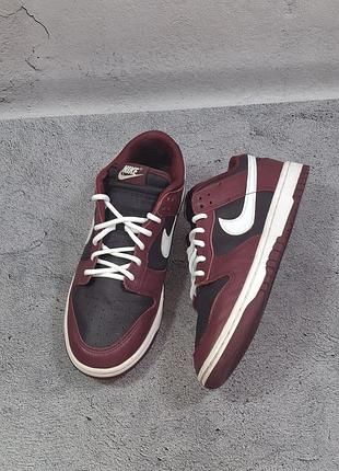Кроссовки nike dunk low кожаные кеды air jordan 1 retro