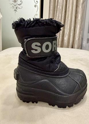 Дитячі зимові чоботи sorel
