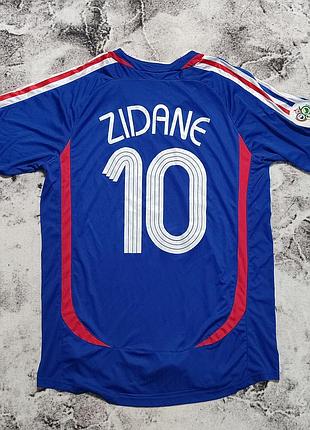 France 2006/2007 zidane футболка джерсі збірної франції з футболу vintage