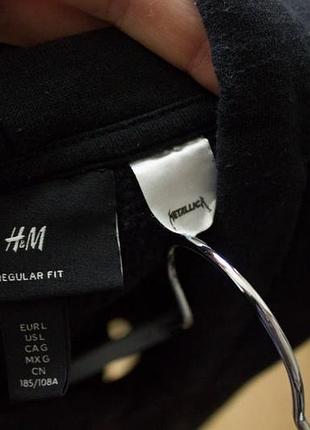 Худи unisex h&m metallica оригинал new ! 4
