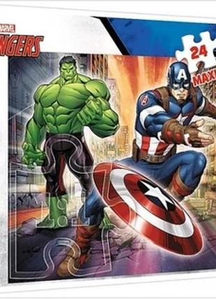 43218 trefl пазли "24 maxi" the avengers у світі месників, шт
