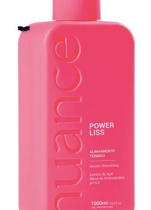 Кератин nuance power liss професійний для випрямлення волосся