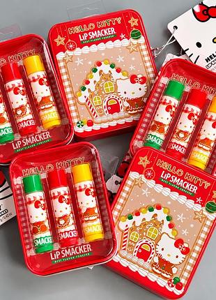 Подарункові набори lip smacker - hello kitty