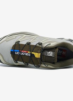 Кросівки salomon xt-6 vintage khaki gore-tex