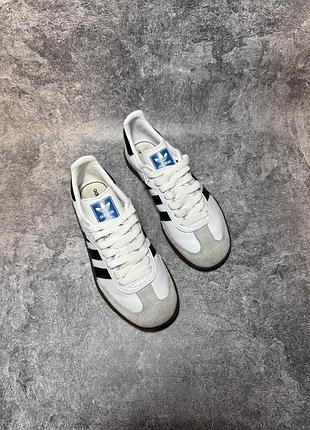 Дитячі кросівки шкіряні легкі adidas samba оригінал розмір 33.5